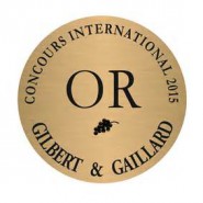 Médaille d'or Gilbert & Gaillard 2015